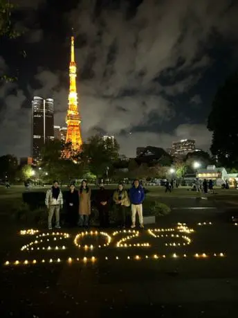 東京のWorld Day キャンドル集会